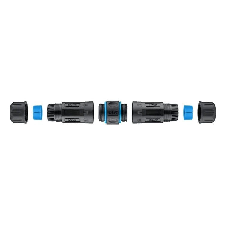 UTP-BUKP-C6A-U Cat 6a koppelstuk voor buiten - IP68 - 2 x RJ45 female - Afgeschermd