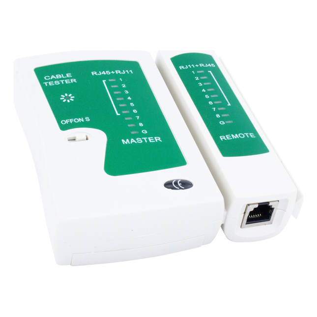 UTP-t Premium UTP tester - Netwerk tester - Netwerkkabeltester - RJ45 en RJ11