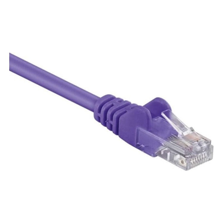 UU-C5A-0.5-P 50 cm  Cat 5e U/UTP netwerkkabel - Paars