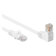 UU-C5A-1-H-WT 1 meter Cat 5e U/UTP netwerkkabel - Wit - Haaks