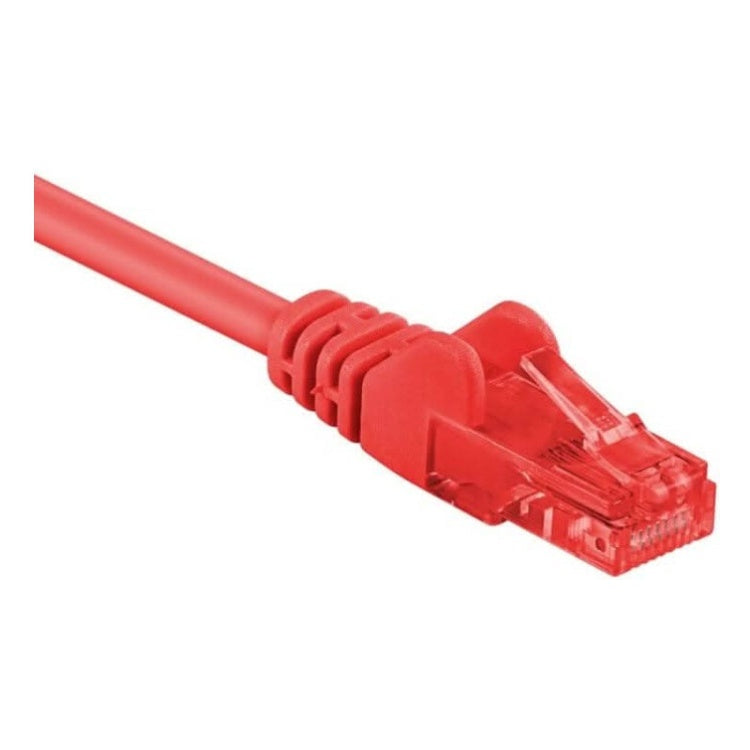 UU-C6A-0.5-RD 50 cm Cat 6 U/UTP netwerkkabel - Rood
