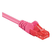 UU-C6A-2-RZ 2 meter Cat 6 U/UTP netwerkkabel - Roze