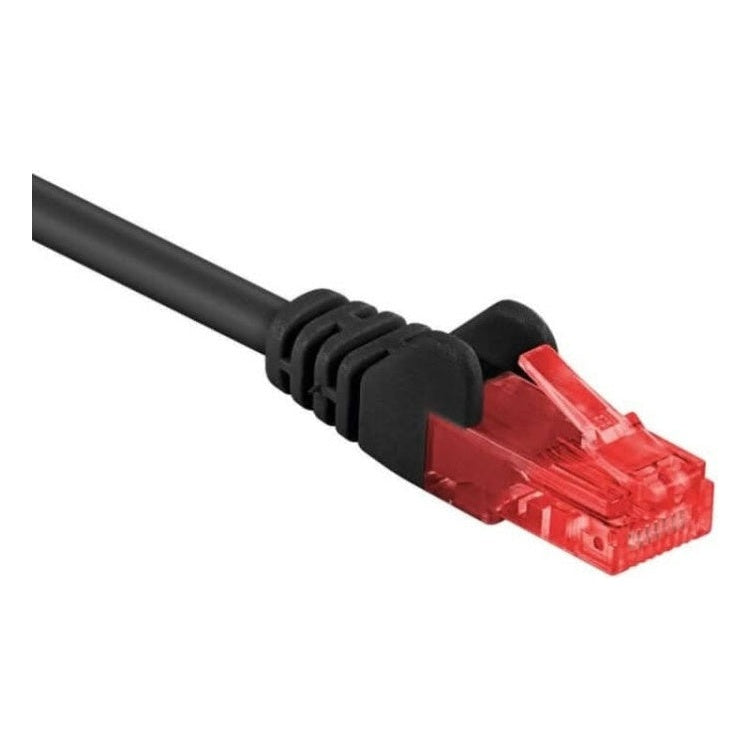 UU-C6A-3-ZW 3 meter Cat 6 U/UTP netwerkkabel - Zwart