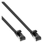 UUF-C8C-0.5-ZW 50 cm Cat.8.1 Platte Netwerkkabel U/FTP - 40 Gb/s - Koperen Aders - Zwart