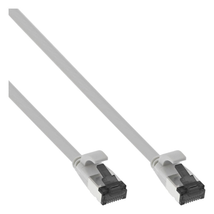 UUF-C8C-1.5-G 1,5 meter Cat.8.1 Platte Netwerkkabel U/FTP - 40 Gb/s - Koperen Aders - Grijs