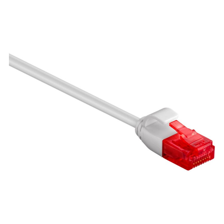 UUS-C6C-15-G 15 meter Cat 6 U/UTP netwerkkabel - Extra dun - 100% koper - Grijs