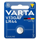 V13GA-VRT-1 Varta 1,5 volt knoopcel batterij Lr44  -  1 stuk