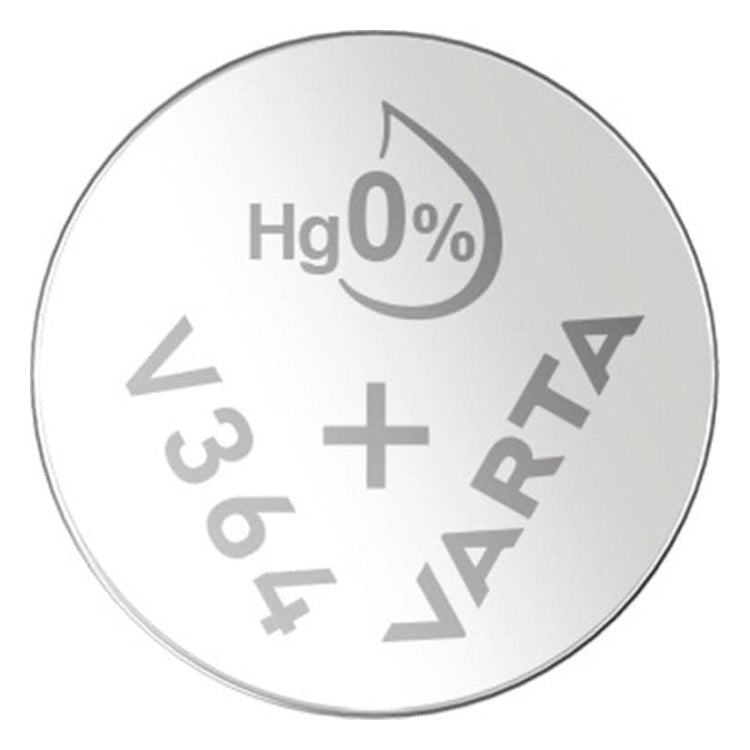 V364-VRT Varta 1,55 volt knoopcel batterij V364  -  1  stuk
