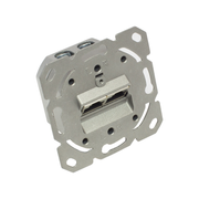WCD-2-C6-Z Cat 6 dubbele wandcontactdoos - Incl. RJ45 poorten - Excl. afdekplaat