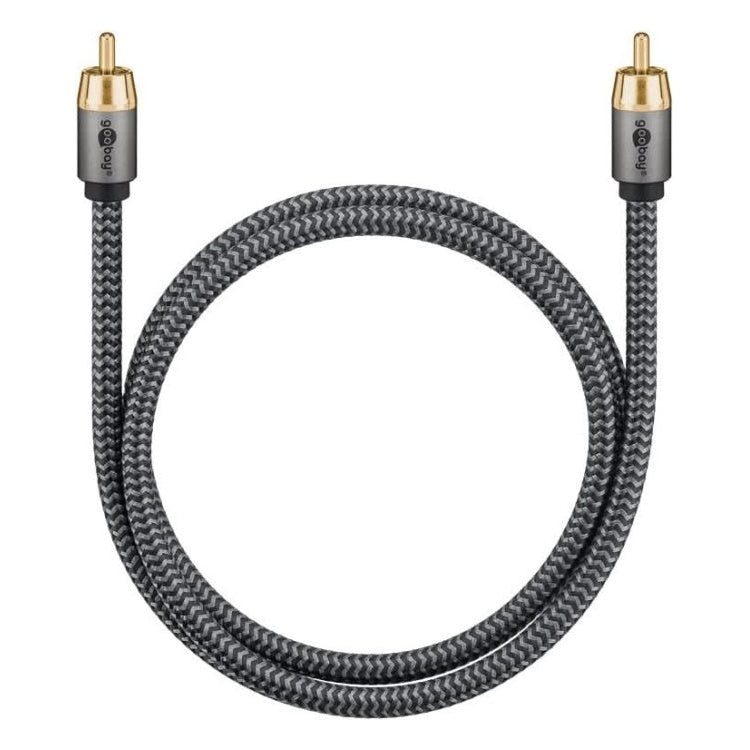 WT-CS1-PL-3 Goobay Plus RCA kabel - 3 meter - RCA male naar RCA male - 100% koper