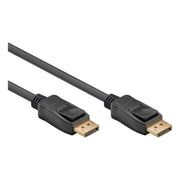 WT-DP-1.4-CU-2 2 meter DisplayPort Kabel 1.4 - 8K @ 60Hz - VESA Gecertificeerd -Verguld - Koper - Zwart