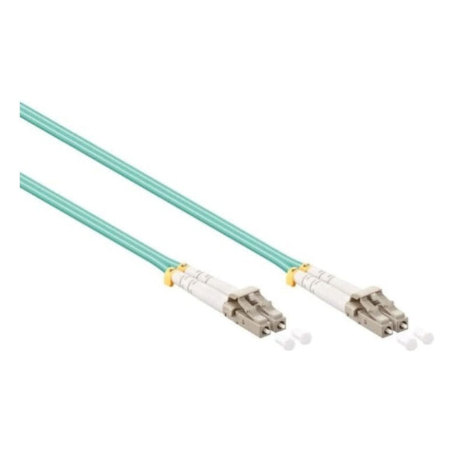 WT-LC-LC-OM3-0.5 Goobay - Glasvezel 50/125µm - LC-LC - 50 cm - Multimode OM3 - LSZH