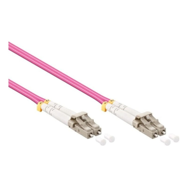 WT-LC-LC-OM4-10 Goobay glasvezel 50/125µm - LC-LC - 10 meter - Multimode OM4 - LSZH