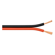 WT-LSK-CU-2X1.5-50 Luidsprekerkabel - 2x 1,50 mm² - OFC Koper - 50 meter - Rood/Zwart
