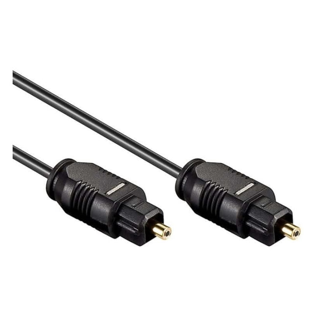 WT-TL-1 Toslink kabel - 1 meter - Toslink naar Toslink - 2.2 mm - Zwart