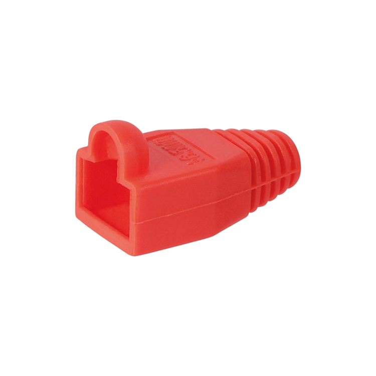 WT-TL-6.4-RD Goobay RJ45 premium tule - Rood