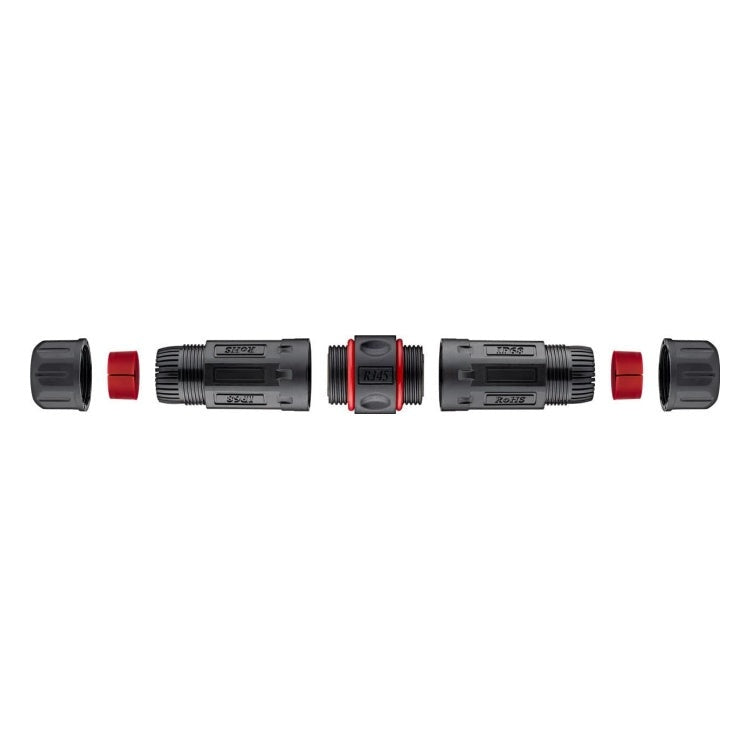 WT-UTP-BUKP-C6-U Cat 6 koppelstuk voor buiten - IP68 - 2 x RJ45 female - Afgeschermd