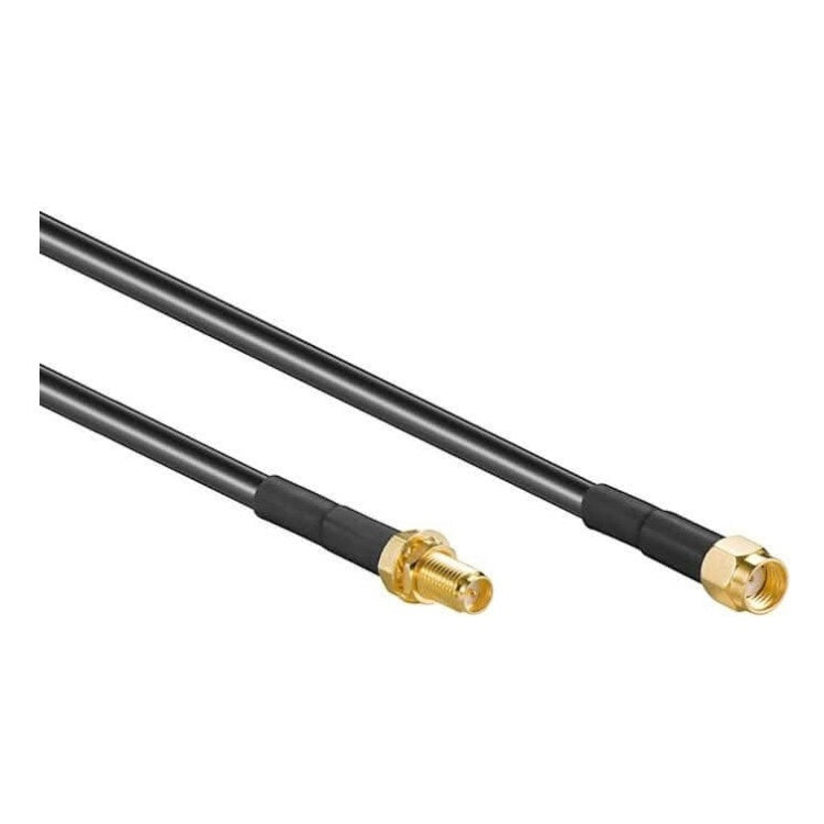 WT-WLAN-2 2 meter WLAN antenne verlengkabel - RP-SMA (m) -> RP-RMA (f) - 50 Ohm - LMR-195