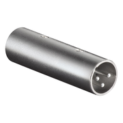 XLR-KM XLR female naar XLR male koppelstuk